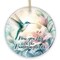 Ethereal Fly with the Hummingbirds Ornament, Remembrance Gift
